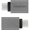 Adapter USB Axagon RUCM-AFA USB-C - USB Srebrny  (RUCM-AFA)