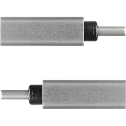Adapter USB Axagon RUCM-AFA USB-C - USB Srebrny  (RUCM-AFA)