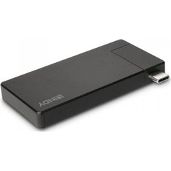 HUB USB Lindy HUB USB LINDY 43336 Czarny