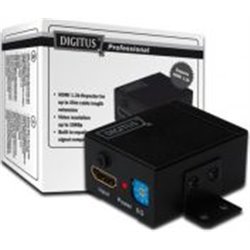 System przekazu sygnału AV Digitus wzmacniacz HDMI do 35m ,Equalizer, 1080p, DTS-HD, HDCP, LPCM (DS-55901)