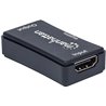 System przekazu sygnału AV Manhattan Wzmacniacz sygnału HDMI (Repeater) do 40m UHD 4K (207621)