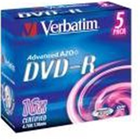 Verbatim DVD-R 4.7 GB 16x 10 sztuk (43729)