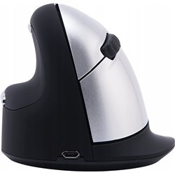 Mysz R-GO Tools R-Go Maus HE ergonomisch links Bluetooth groß schw./silb
