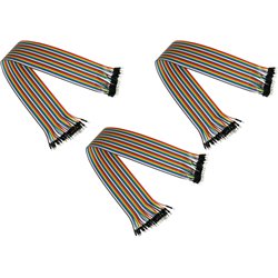 Alcasa kabelmeister Jumper Wire 40-Pin St-St 3er-Set 20cm