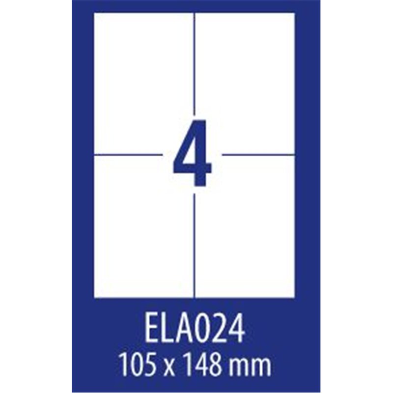 Avery Zweckform ETYK.ZF ECONOMY 105X148MM 024 100ARK ETYKIETA E100 ELA024 - ELA024