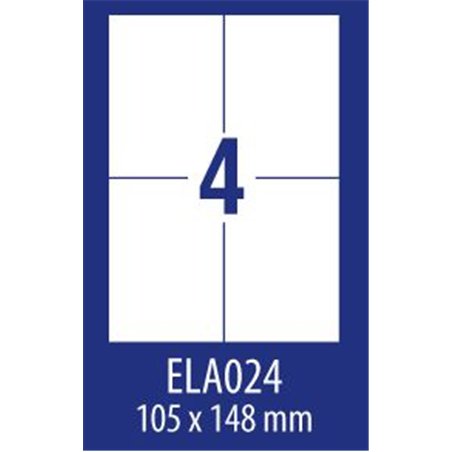 Avery Zweckform ETYK.ZF ECONOMY 105X148MM 024 100ARK ETYKIETA E100 ELA024 - ELA024
