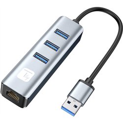 Karta sieciowa Techly iDATA USB 3.0 - RJ45 (TLY_366907)