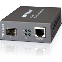 Konwerter światłowodowy TP-Link 1000BaseT (RJ45) - 1000BaseSX/LX/LH (SFP) (MC220L)