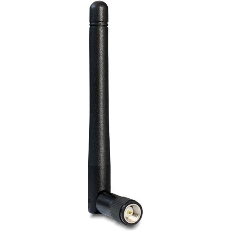 Antena Delock dwuzakresowa, 2 dBi, SMA, czarna - 89437