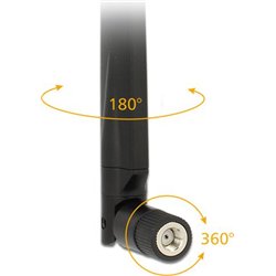 Antena Delock RP-SMA WLAN 802.11 ac/a/h/b/g/n (88913)