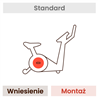 Montaż roweru treningowego (wniesienie, fachowy montaż, wyniesienie opakowań)