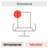 Montaż fotela (wniesienie, fachowy montaż, wyniesienie opakowań)