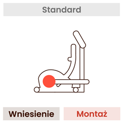 Montaż orbitreka (wniesienie, fachowy montaż, wyniesienie opakowań)