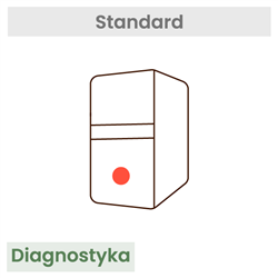 Pakiet Pewny PC (przygotowanie do pracy, instalacja sterowników, aktualizacja systemu operacyjnego, konfiguracja dysków, testy o