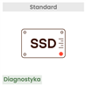 Pierwsze uruchomienie i test dysku HDD i SSD