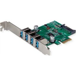 Value Karta PCI Express VALUE, USB 3.2 Gen 1, 4 porty
