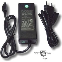 Aixcase Zasilacz do dysków 3,5 oraz 5 cali (AIX-PS34-6PIN)