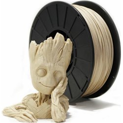 FILALAB 3D plastikas Filalab Fiber 1.75mm 1kg - Wood