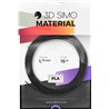 3DSimo Filament PLA Zestaw kolorów - czarny, złoty, szary (G3D3001)