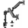 HDWR Uchwyt biurkowy na 2 monitory 17" - 32" (SolidHand-AS02)