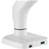 HDWR Uchwyt sprężynowy do monitora, czarny, dwa porty USB, HDWR SolidHand-ES01U