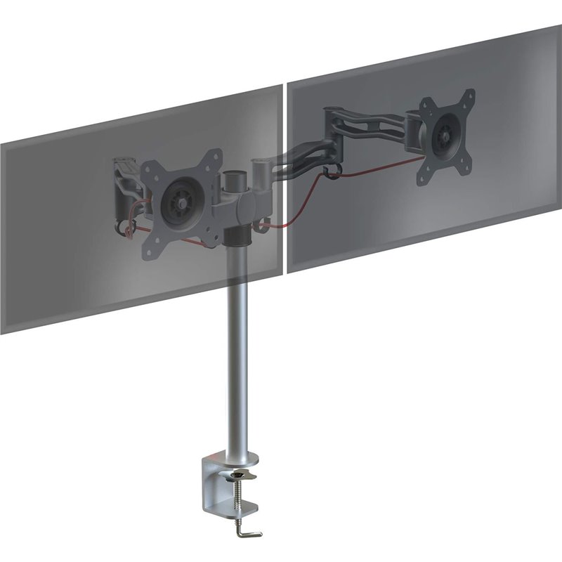 Duronic Uchwyt biurkowy na 2 monitory 13" - 27" (DM352 SR)