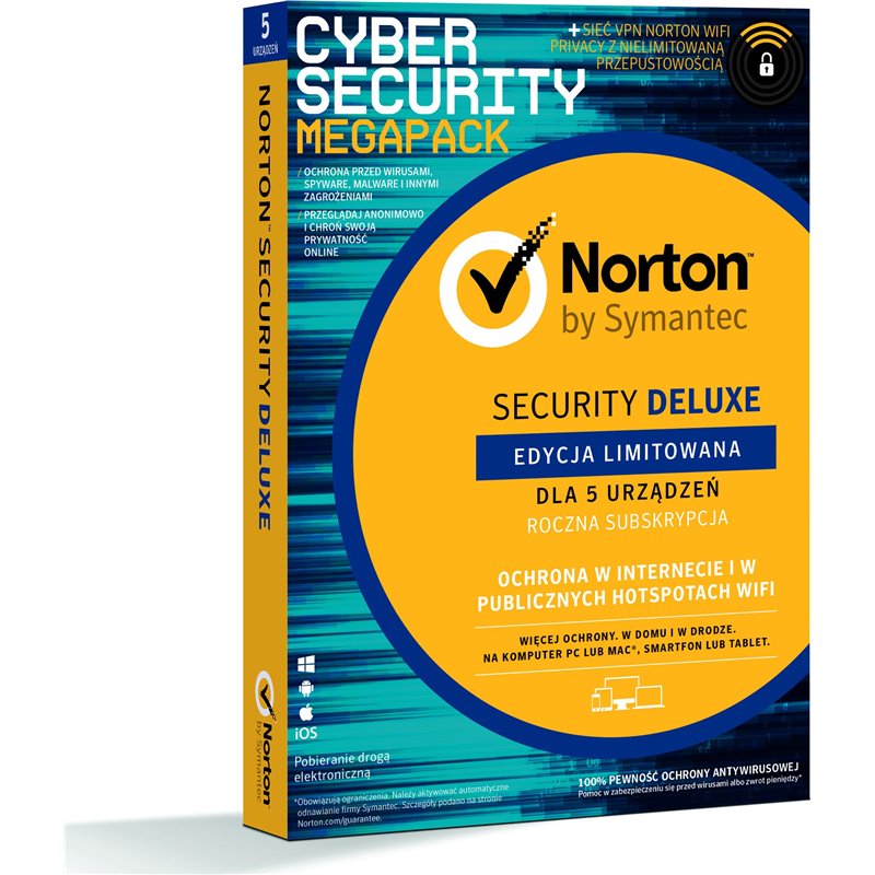 Norton na 5 urządzeń na 12 miesięcy  (21386356)