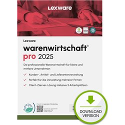 Program Lexware LEXWARE ESD warenwirtschaft pro 2025 unbegrenzte Laufzeit Download