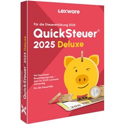 LEXWARE QuickSteuer Deluxe 2025 Box