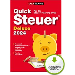 Program Lexware ESD QuickSteuer Deluxe 2024