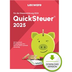Program Lexware ESD / QuickSteuer 2025 / Online Download
