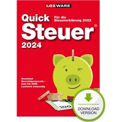 Program Lexware LEXWARE ESD QuickSteuer 2024