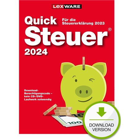 Program Lexware LEXWARE ESD QuickSteuer 2024
