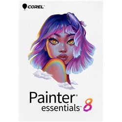 Licencja ESD Corel Painter Essentials (wersja 8) 1 użytkownik Win Mac angielski niemiecki francuski