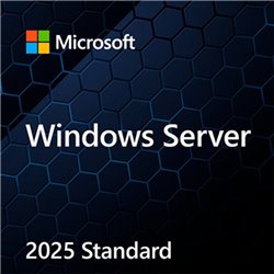 SB Microsoft Windows Server 2025 Std. 4Core [DE] AddLic NoMedia/NoKey(POSOnly)